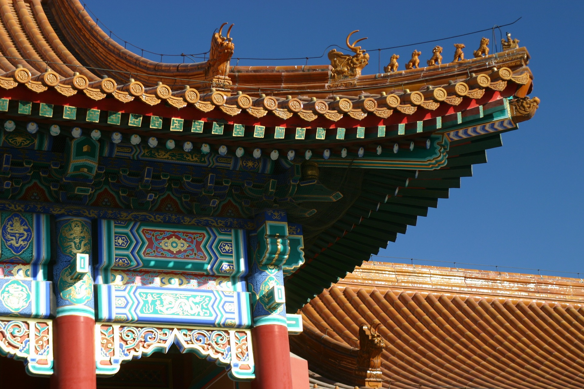 building in China's forbidden city