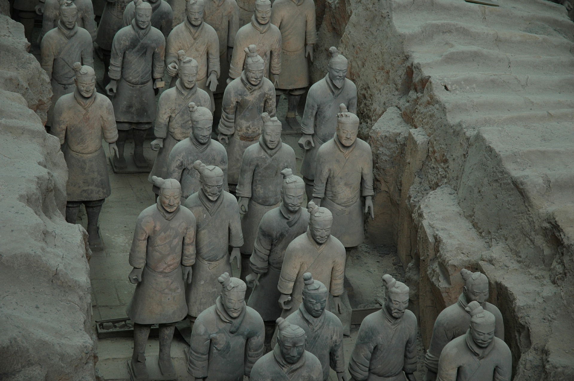 teracotta warriors in china