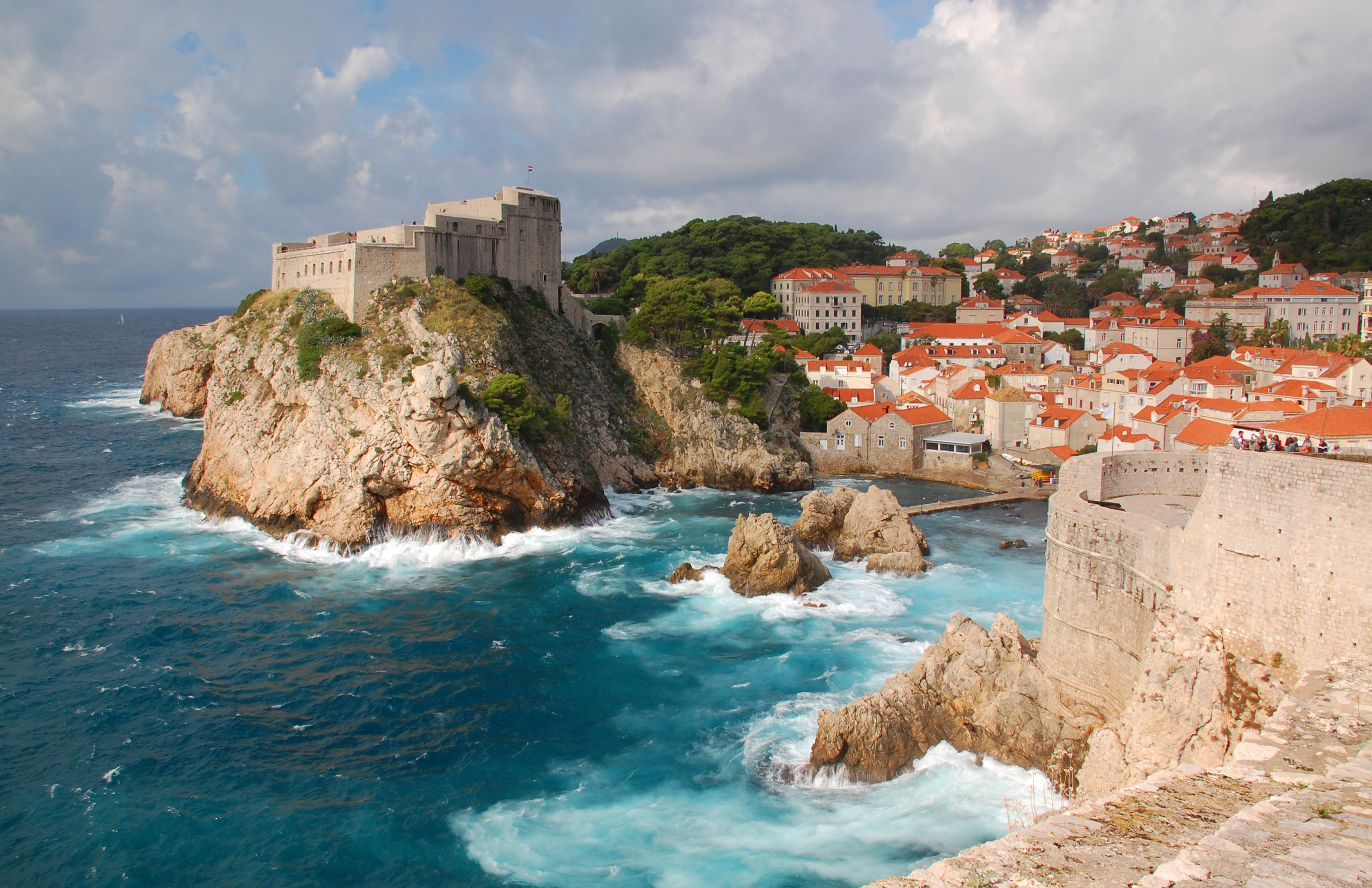 beaches in old town dubrovnik