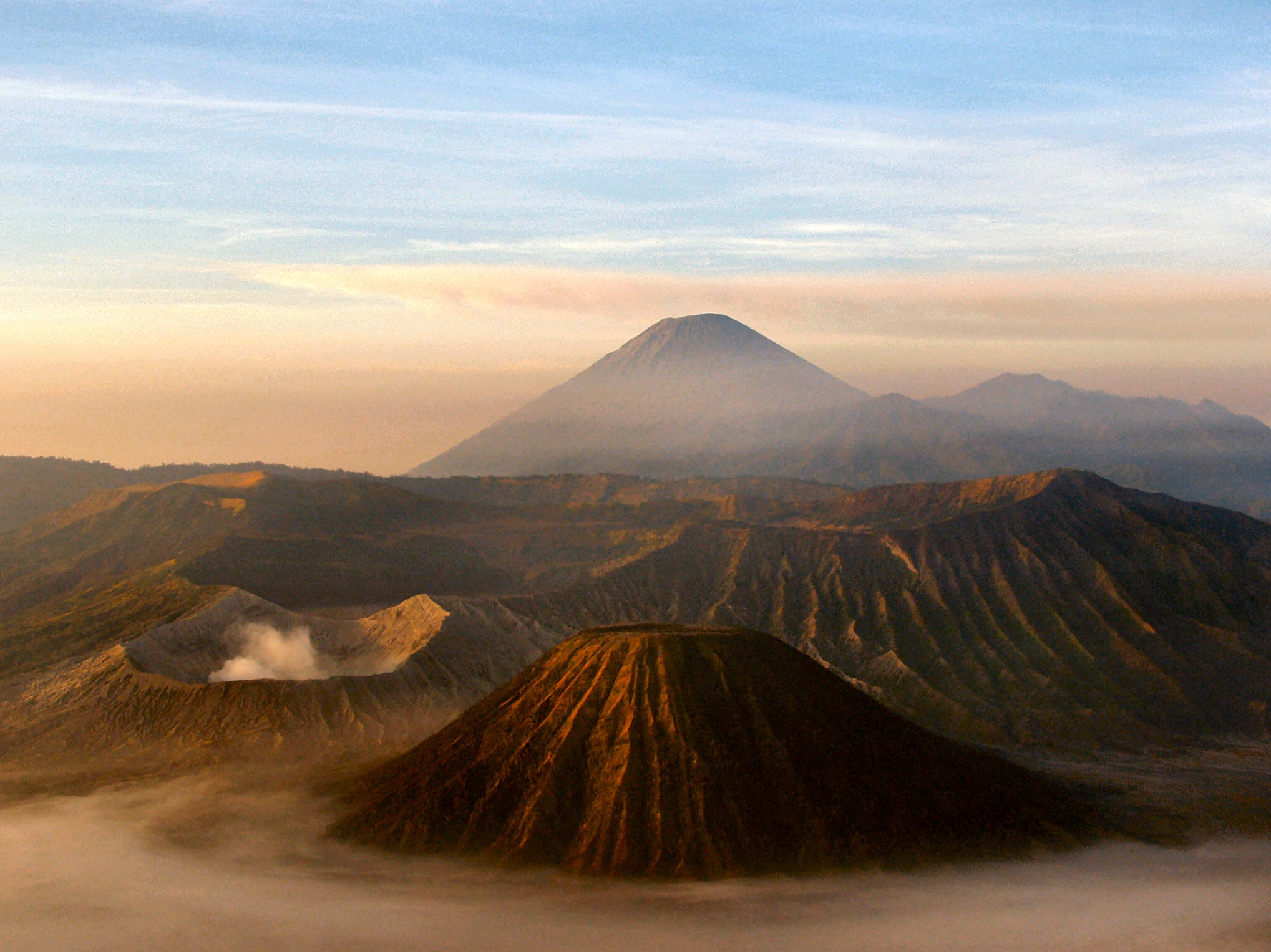mountain in Java, Indonesia