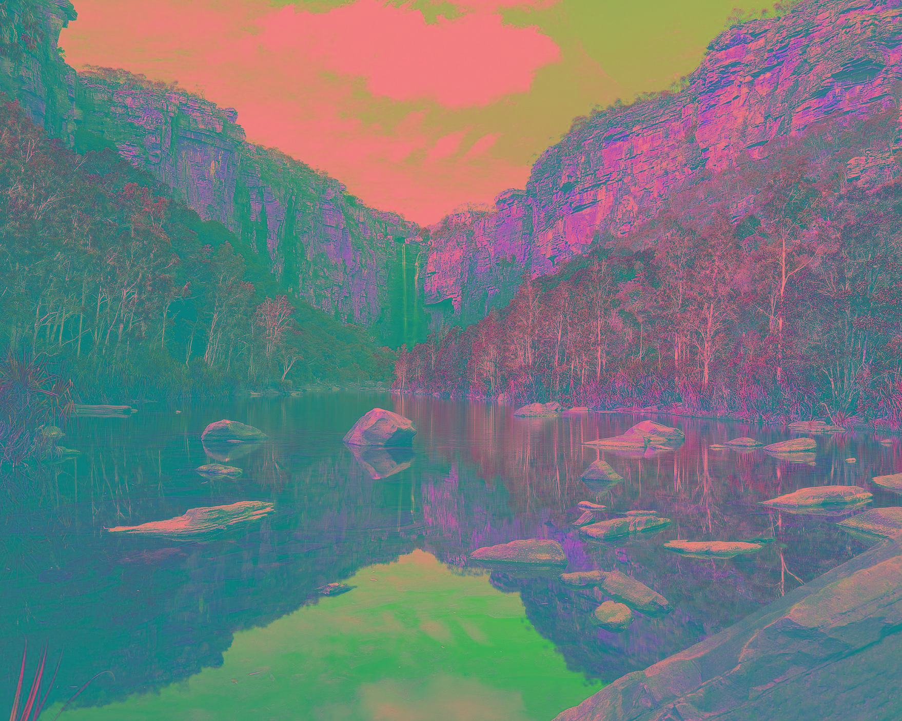 Jim Jim Falls Kakadu NT Australia