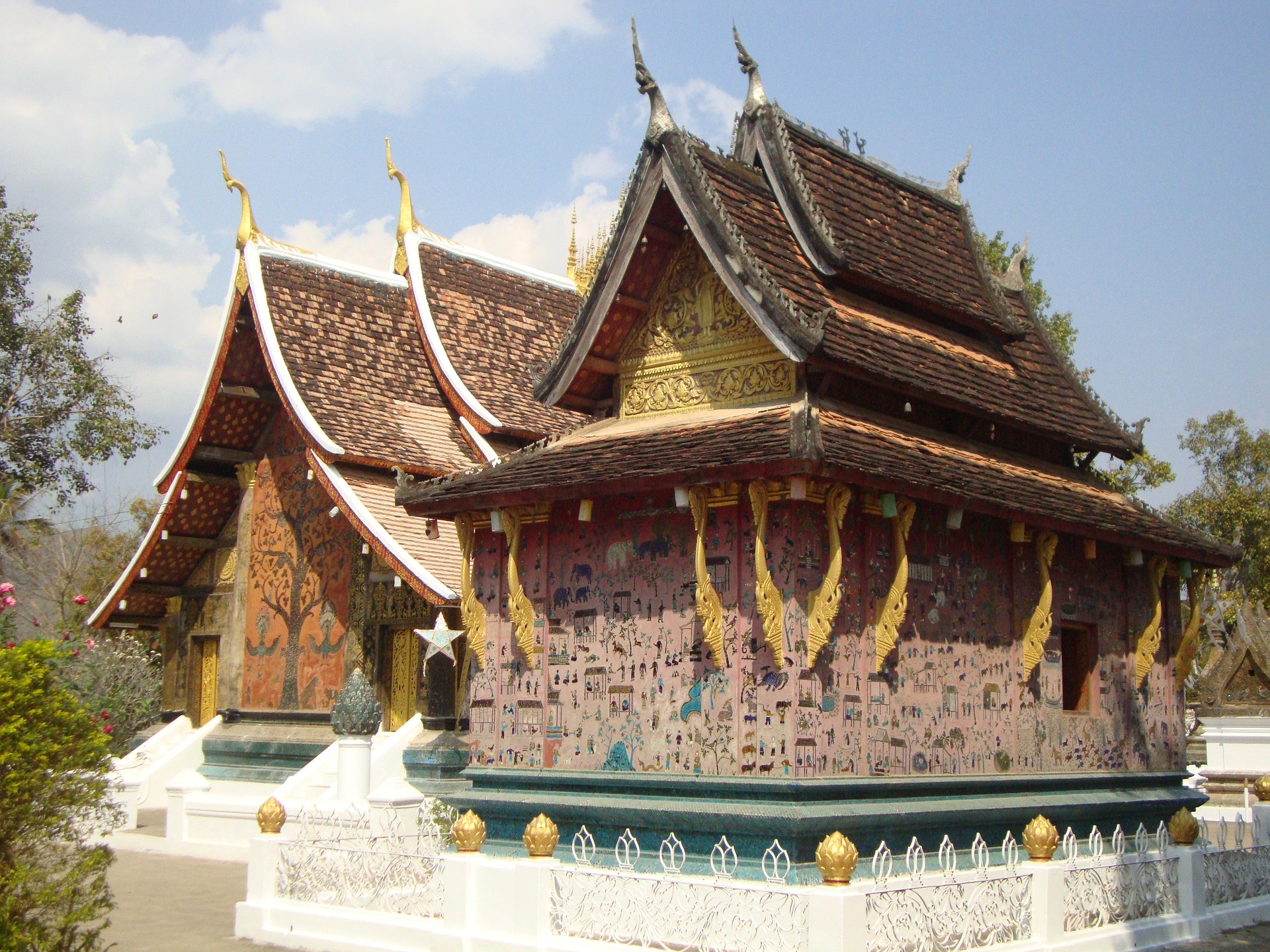 temple in laos