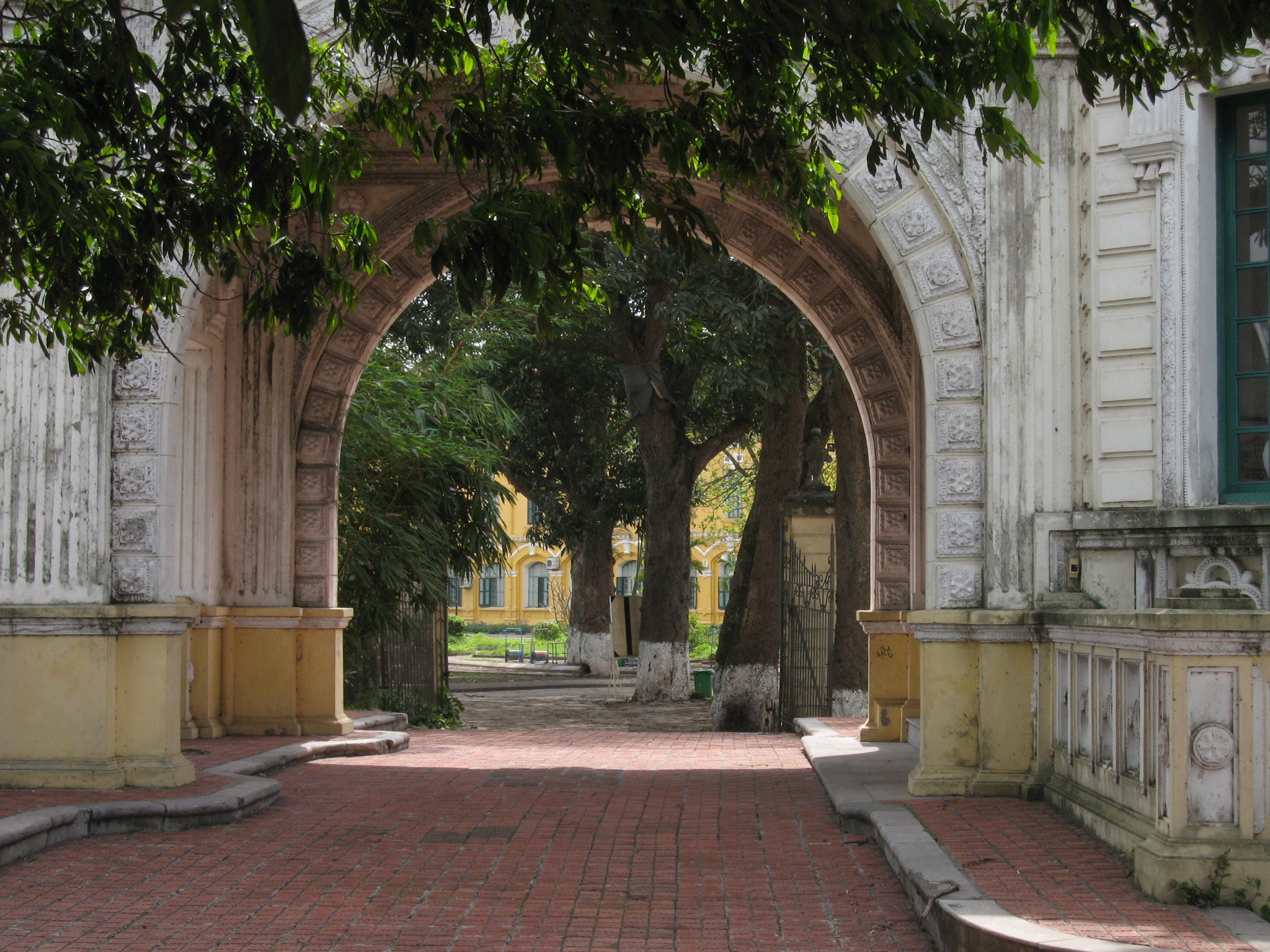 french architecture in hanoi vietnam