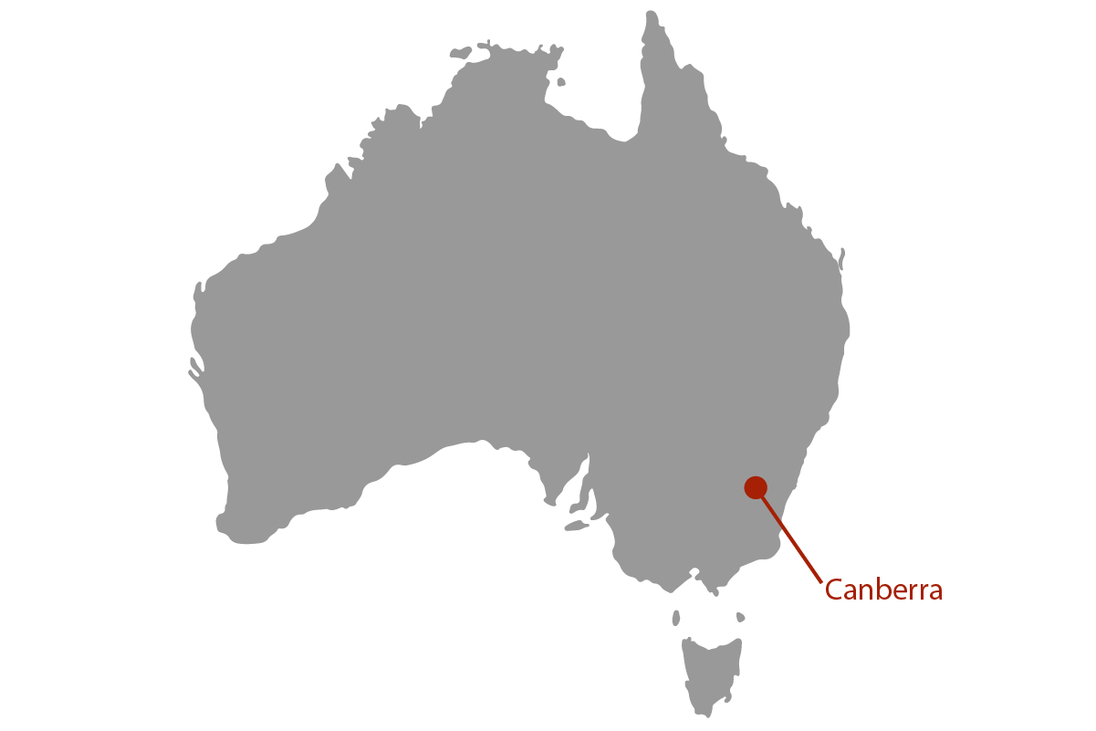 Map of Australia