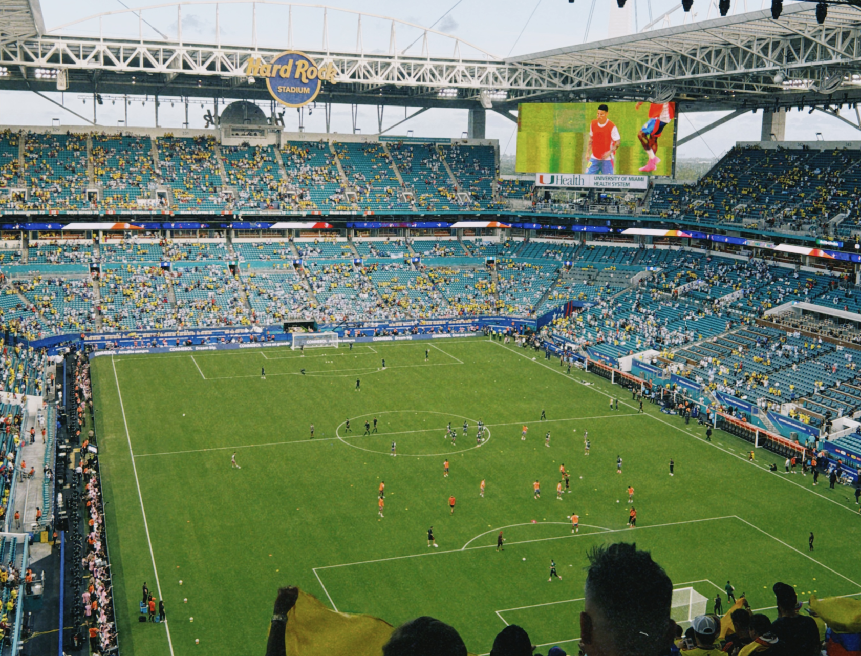 stadium sports match